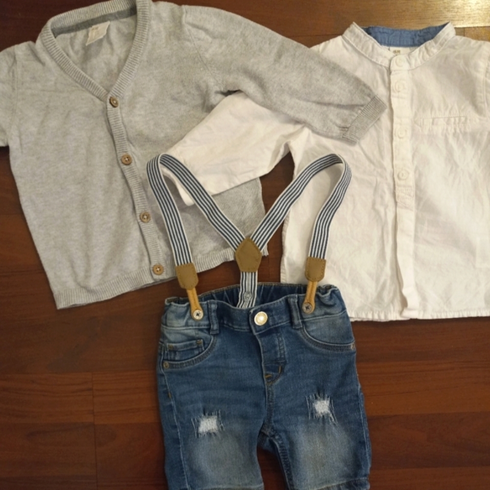 H&M Shirt & Cardigan